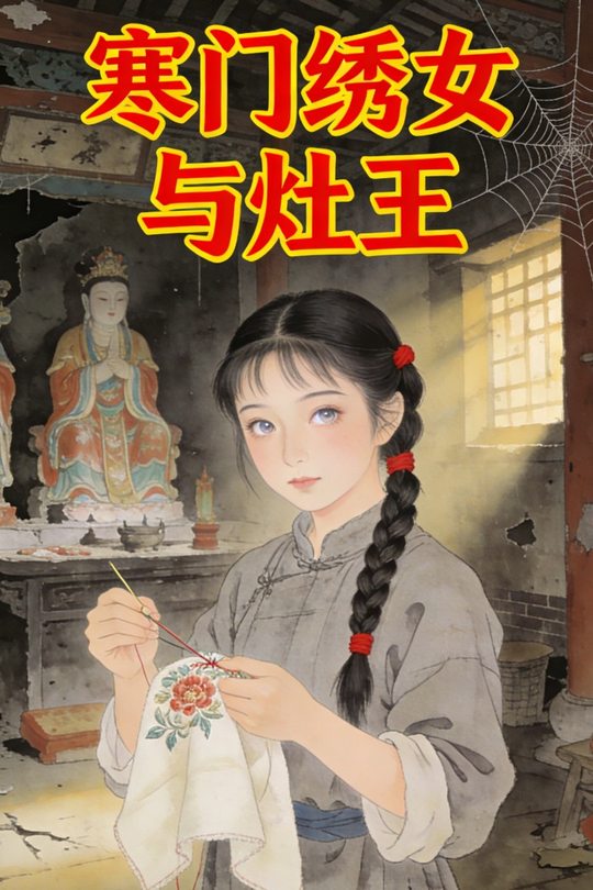 寒门绣女与灶王封面