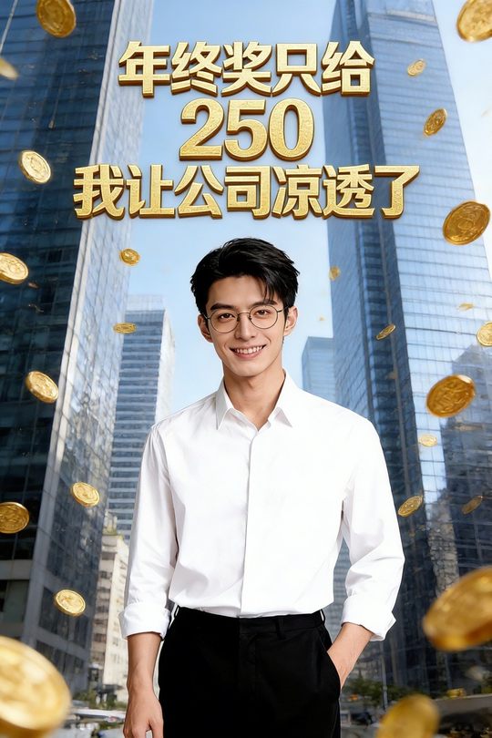 年终奖只给250,我让公司凉透了封面