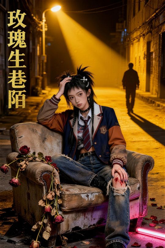 玫瑰生巷陌封面