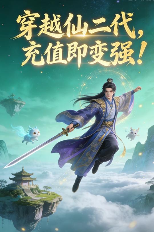 穿越仙二代,充值即变强!封面