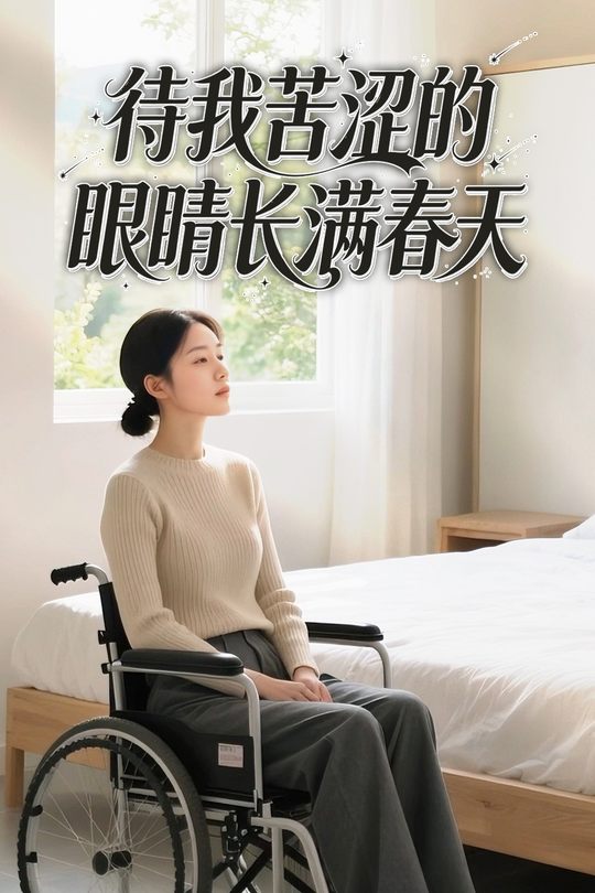 待我苦涩的眼睛长满春天封面