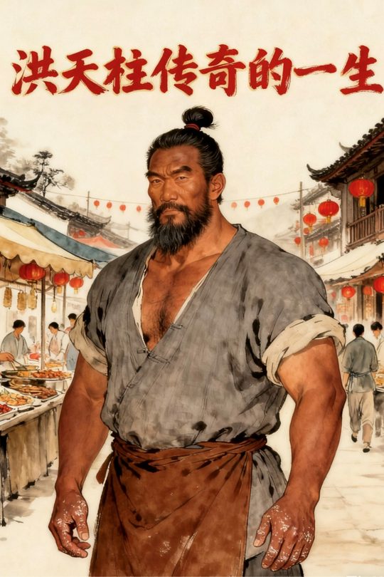 洪天柱传奇的一生封面