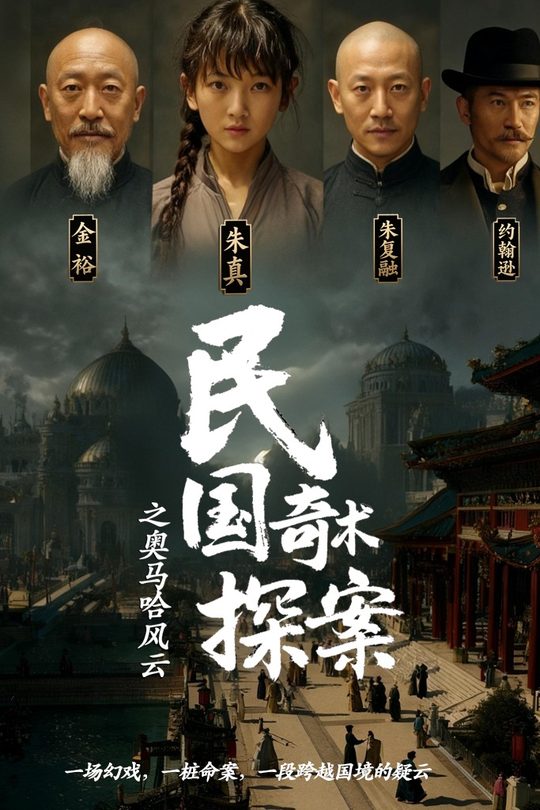 民国奇术探案之奥马哈风云封面