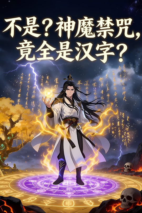 不是?神魔禁咒,竟全是汉字?封面