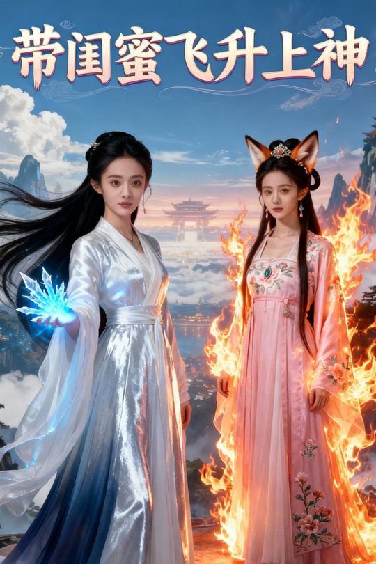 带闺蜜飞升上神封面