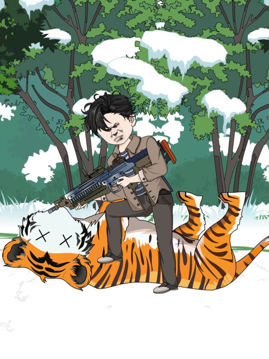 会打猎的兵王封面