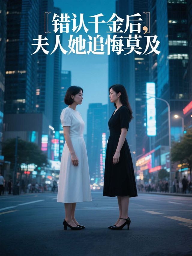 错认千金后,夫人她追悔莫及封面