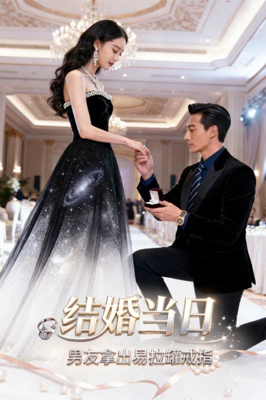 结婚当日,男友拿出易拉罐戒指封面
