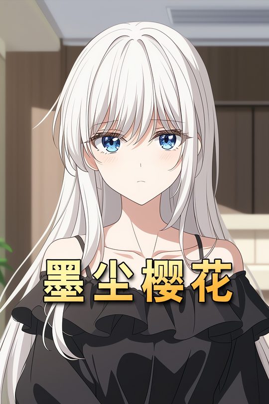 墨尘樱花封面