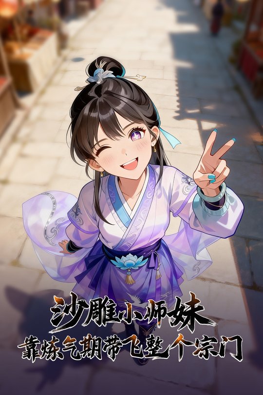 沙雕小师妹靠炼气期带飞整个宗门封面