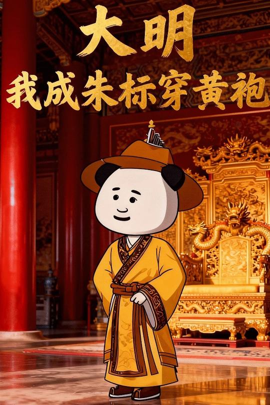 大明我成朱标穿黄袍封面
