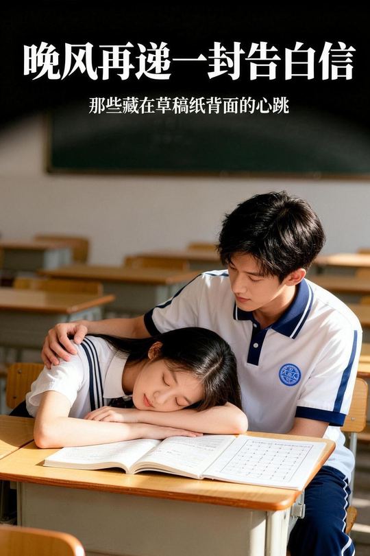 晚风再递一封告白信封面