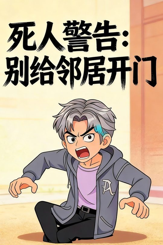 死人警告:别给邻居开门封面