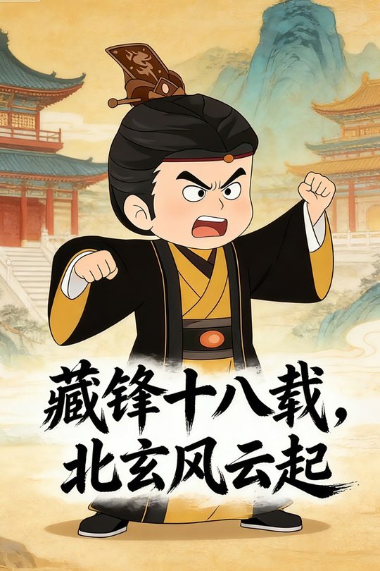 藏锋十八载，北玄风云起封面