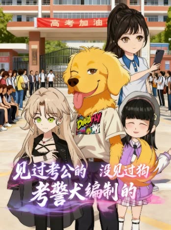 见过考公的没见过狗考警犬编制的封面
