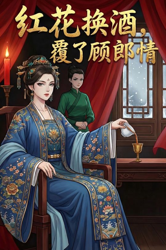 红花换酒，覆了顾郎情封面