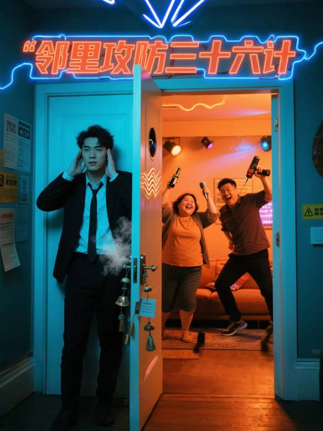 邻里攻防三十六计封面