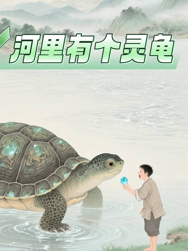 河里有个灵龟封面