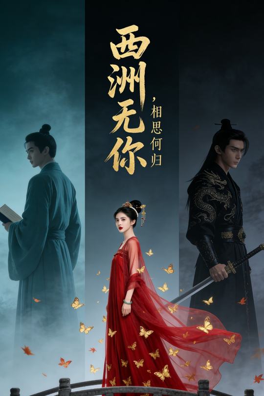 西洲无你,相思何归封面