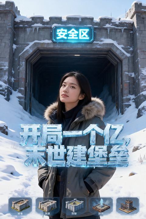 开局一个亿,末世建堡垒封面