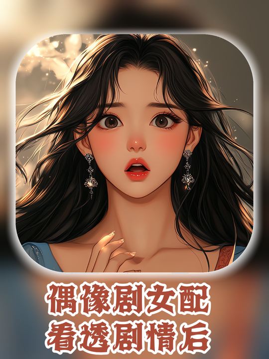 偶像剧女配看透剧情后封面