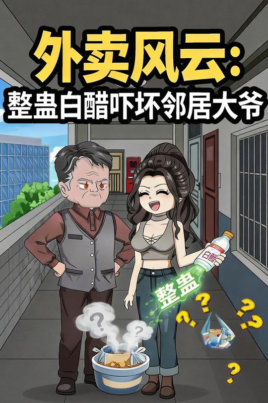 外卖风云:整蛊白醋吓坏邻居大爷封面