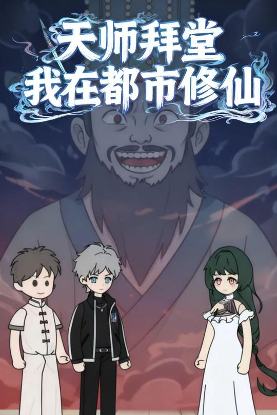 天师拜堂 我在都市修仙封面