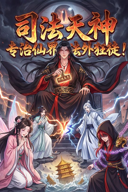 司法天神:专治仙界法外狂徒!封面