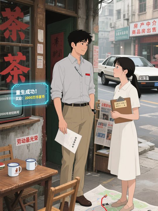 手握系统重回千禧年封面