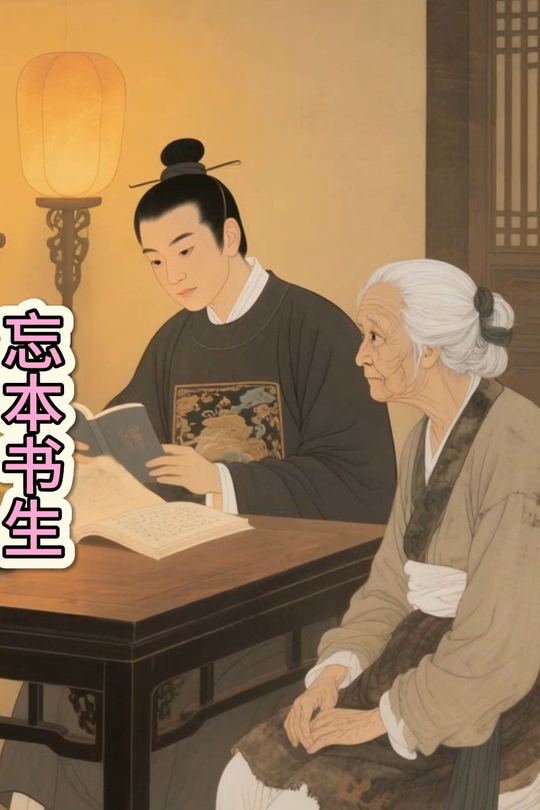 忘本书生封面