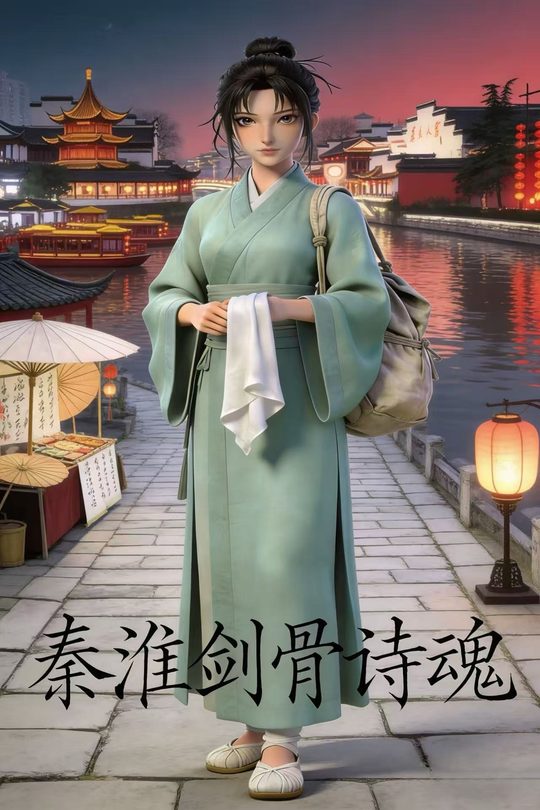 秦淮剑骨诗魂封面