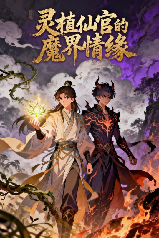 灵植仙官的魔界情缘封面