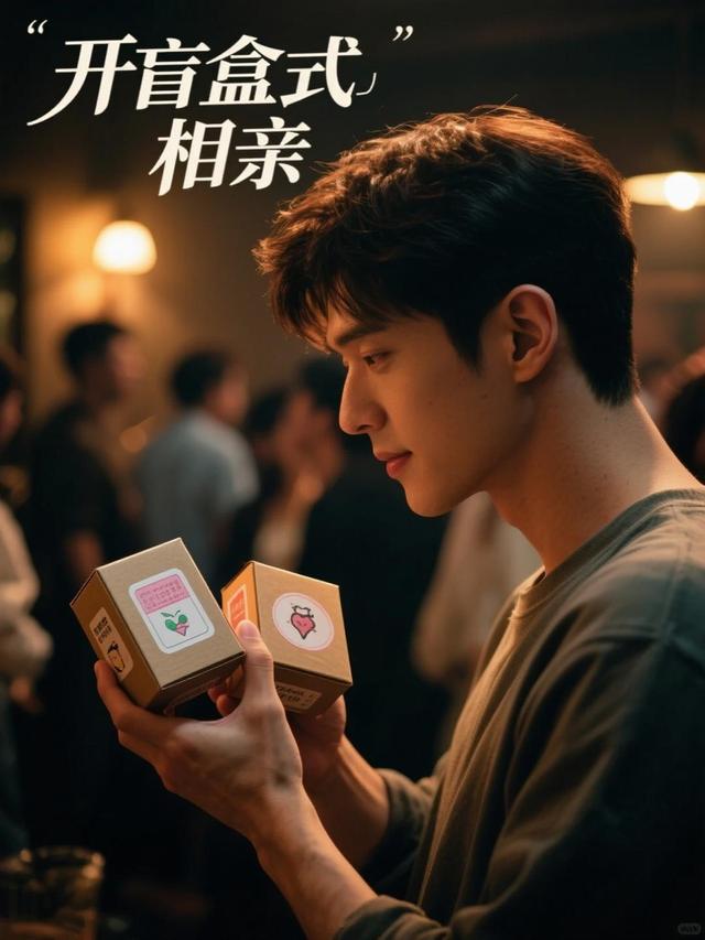 开盲盒式相亲封面