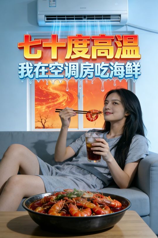 七十度高温:我在空调房吃海鲜封面