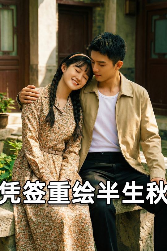 凭签重绘半生秋封面