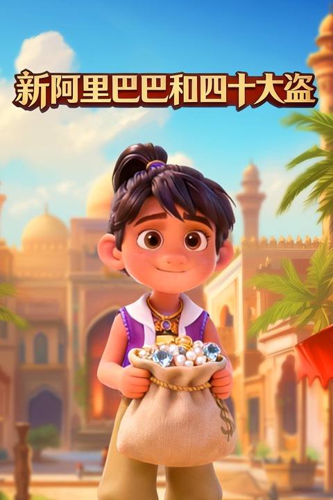 新阿里巴巴和四十大盗封面