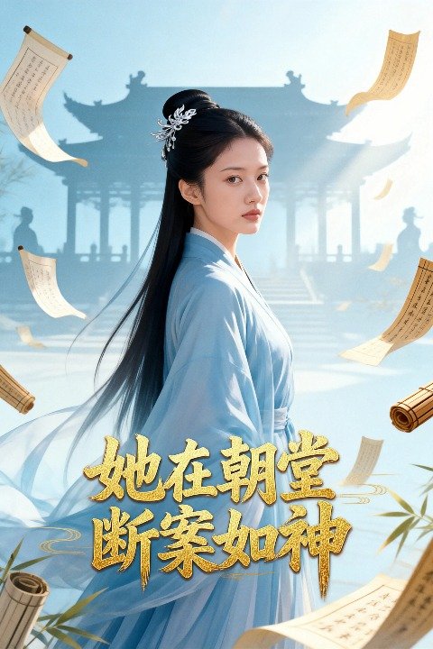 她在朝堂断案如神封面