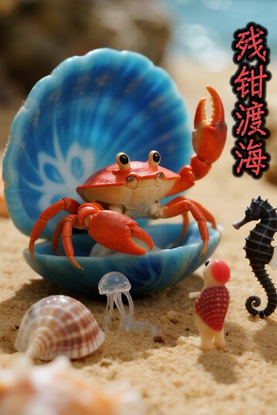 残钳渡海封面