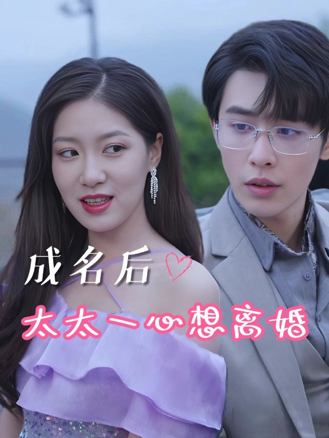 成名后太太一心想离婚封面
