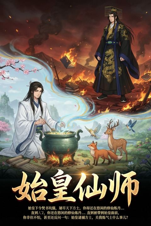 始皇仙师封面