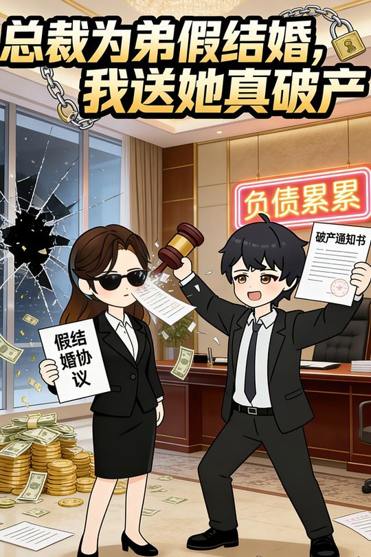 总裁为弟假结婚,我送她真破产封面