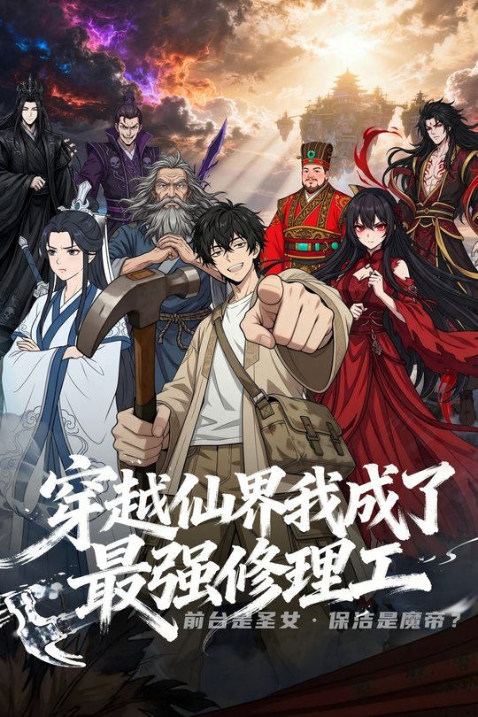 穿越仙界我成了最强修理工封面