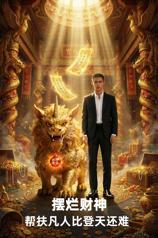 摆烂财神：帮扶凡人比登天还难封面