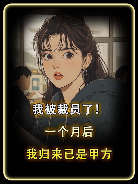 我被裁员了一个月后我归来已是甲方封面
