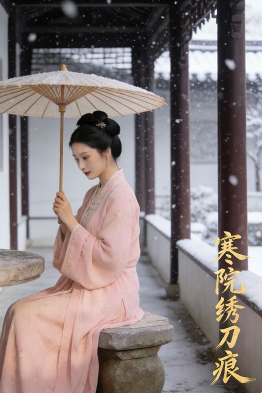 寒院绣刀痕封面