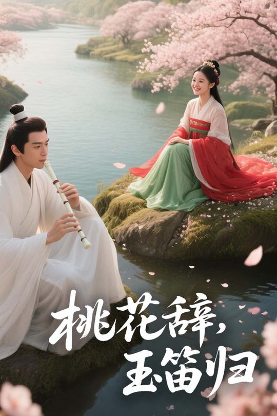 桃花辞,玉笛归封面
