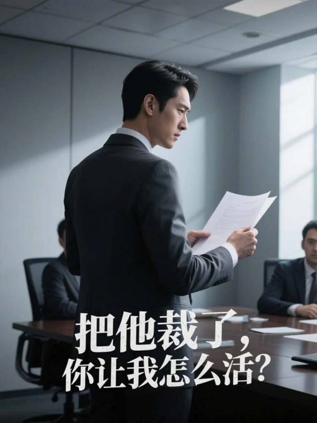 把他裁了,你让我怎么活?封面