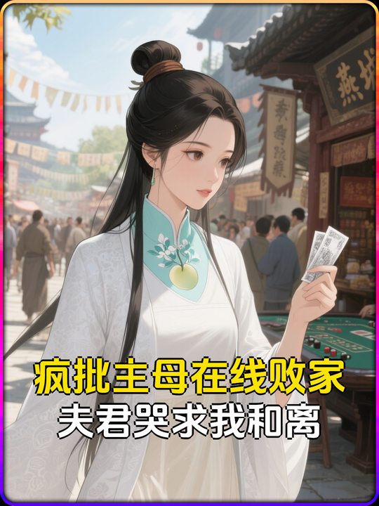 疯批主母在线败家,夫君哭求我和离封面