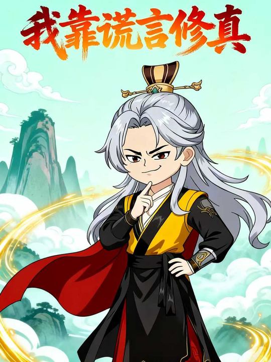 我靠谎言来修真封面