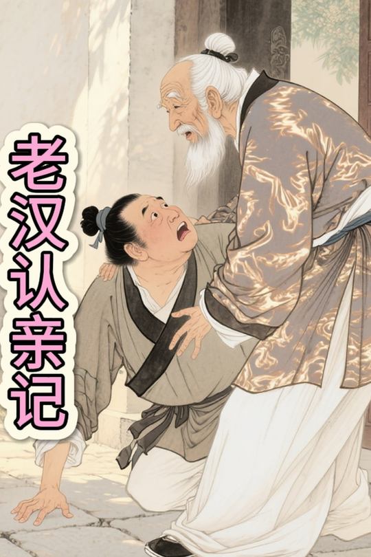 老汉认亲记封面